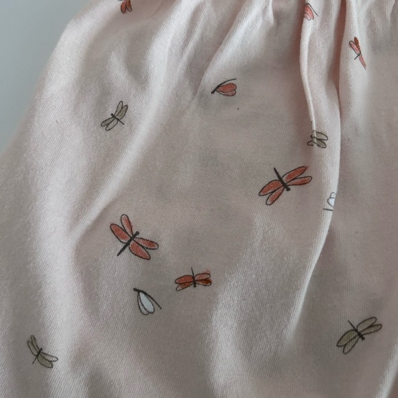 12 month old baby 2-Piece Bodysuit Dress & Cardigan Set (pink dragonfly) - Picture 4 of 9